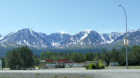 View Of Kluane National Park From Haines Junction